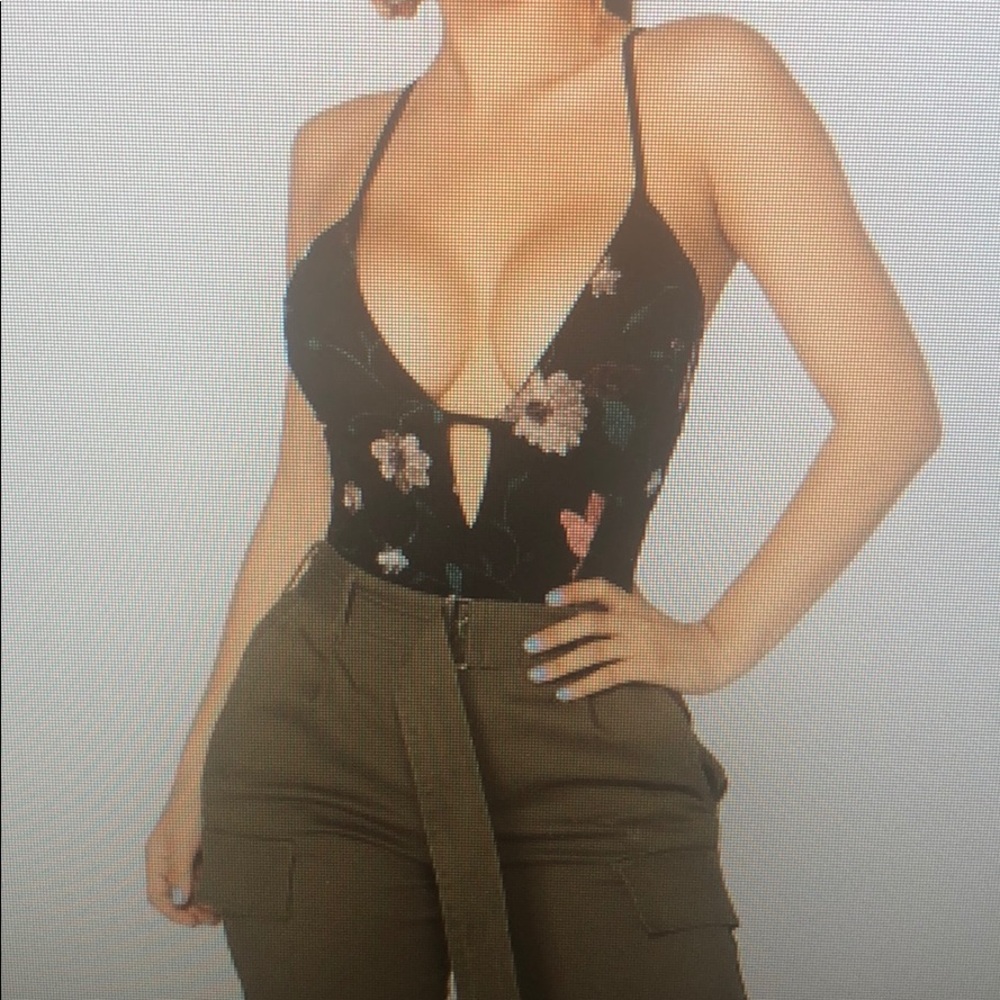 Floral bodysuit